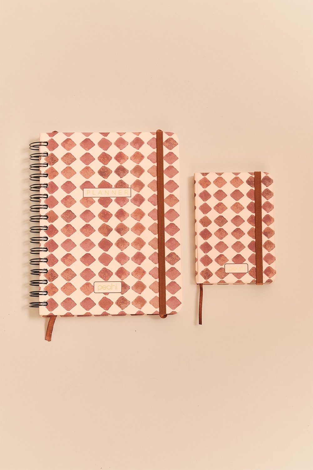Kit Planner Camel Estampado