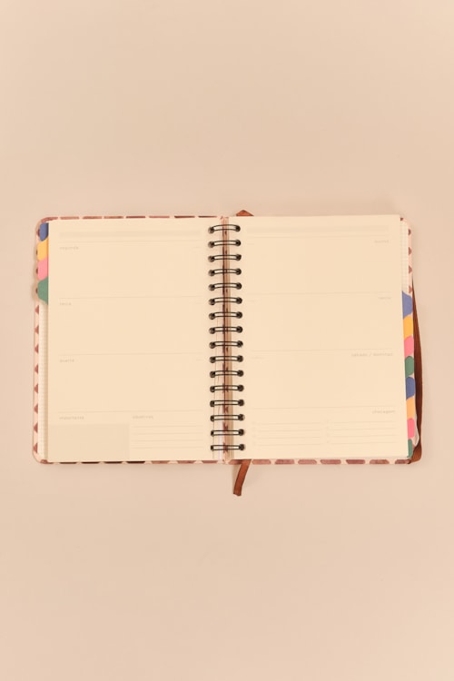 Kit Planner Camel Estampado - foto 5