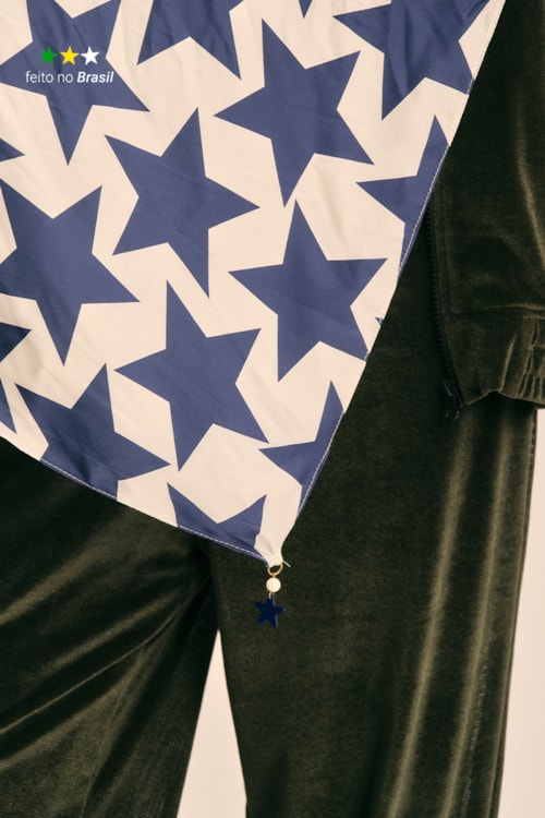 Lenco Estrelas Estampado - foto 3