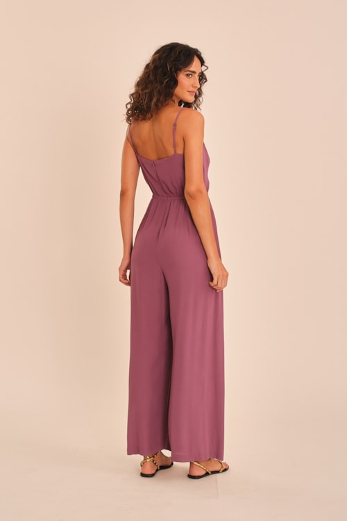 Macacao Cropped Layla Roxo Lavanda - foto 2