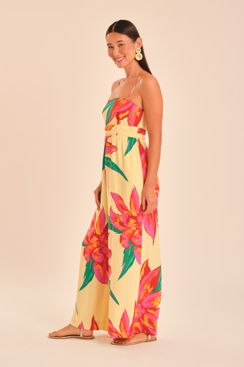 Macacao Floral Bold Estampado - foto 2