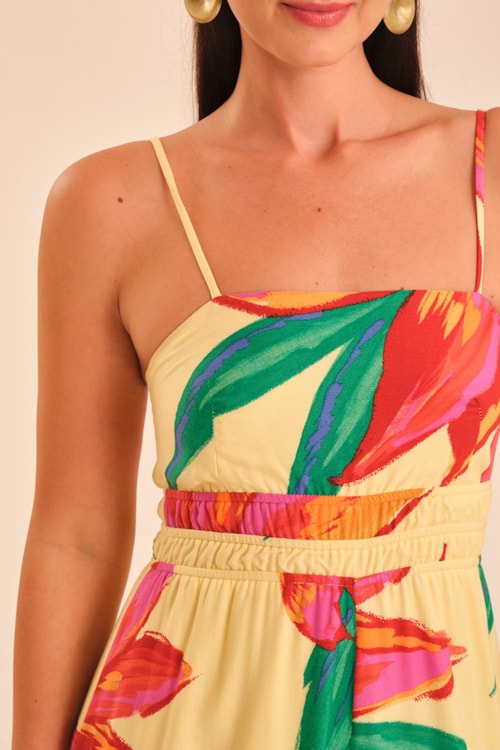Macacao Floral Bold Estampado - foto 4