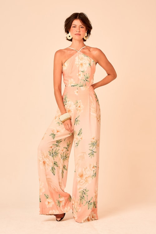 Macacao Floral Sunrise Estampado - foto 1