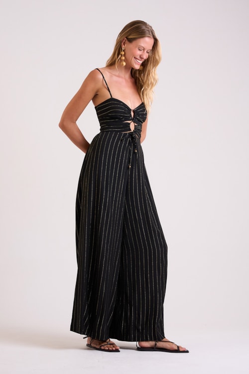 Macacao Stripe Preto - foto 2