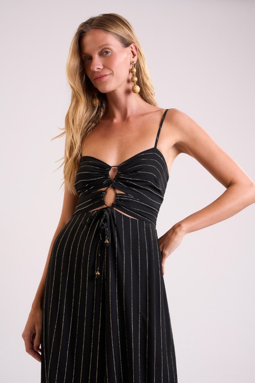 Macacao Stripe Preto - foto 4