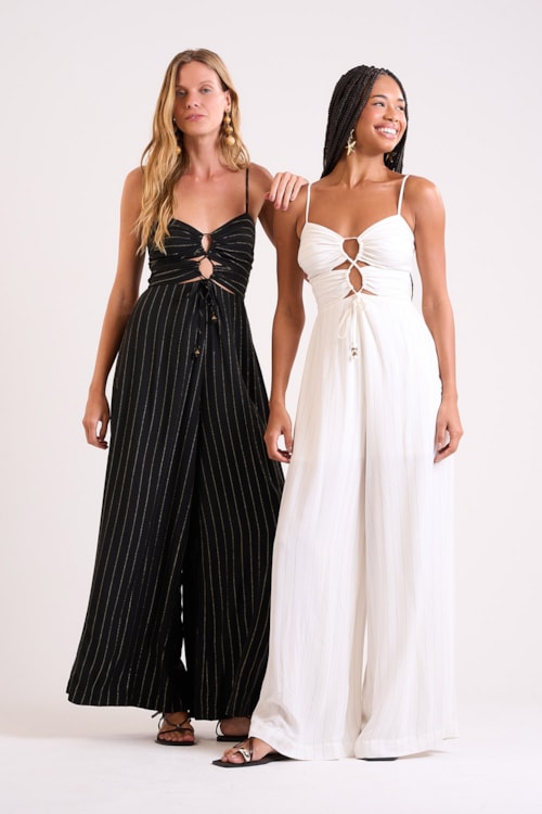 Macacao Stripe Preto - foto 6
