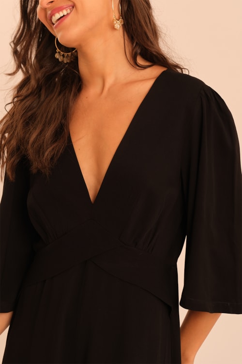 Macacão Viscose Urban Preto - foto 3