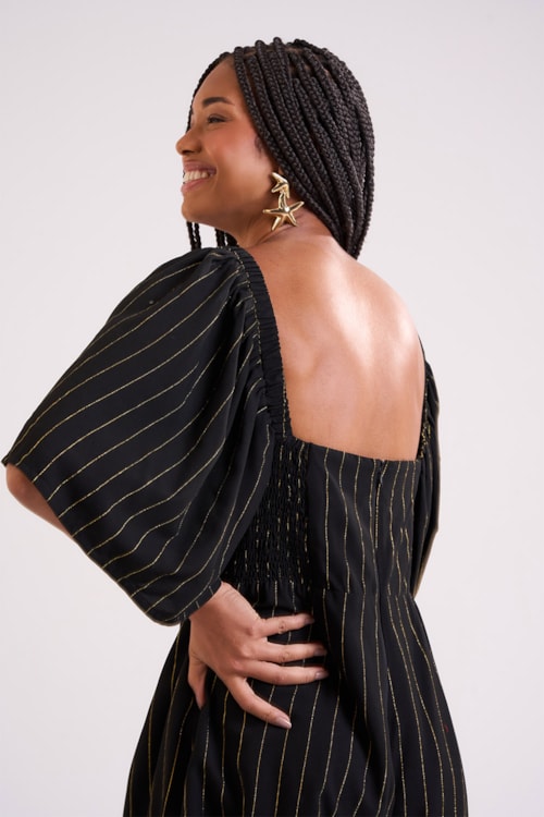 Macaquinho Stripe Preto - foto 5