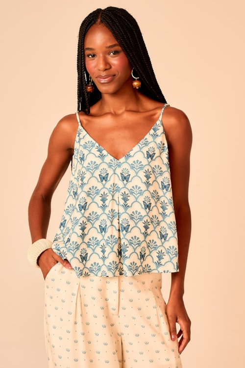 Regata Boho Blue Estampado - foto 2