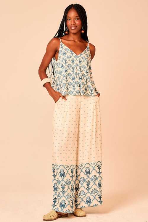 Regata Boho Blue Estampado - foto 3