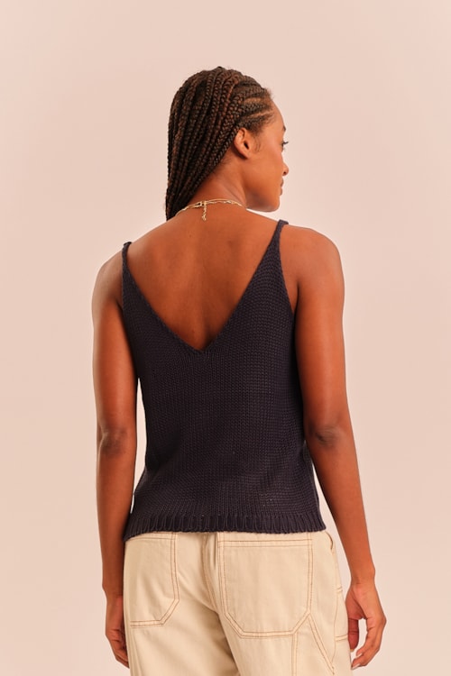 Regata Tricot Serena Azul Royal - foto 4