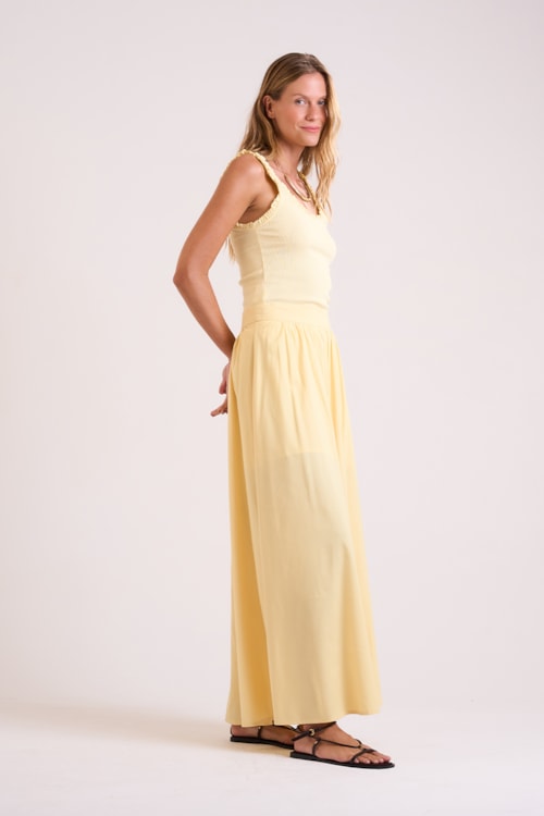 Saia Cropped Alva Amarelo Limoncello - foto 3