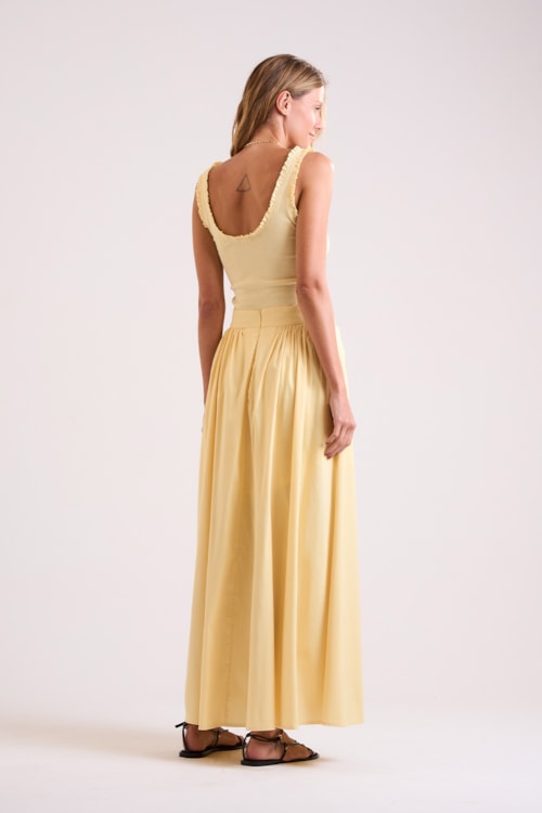 Saia Cropped Alva Amarelo Limoncello - foto 4