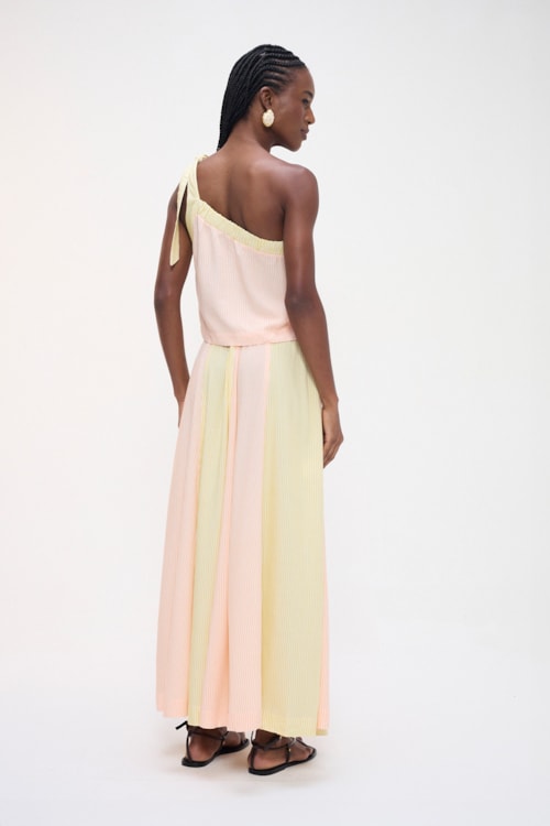 Saia Cropped Bicolor Listra Solar Bicolor - foto 3
