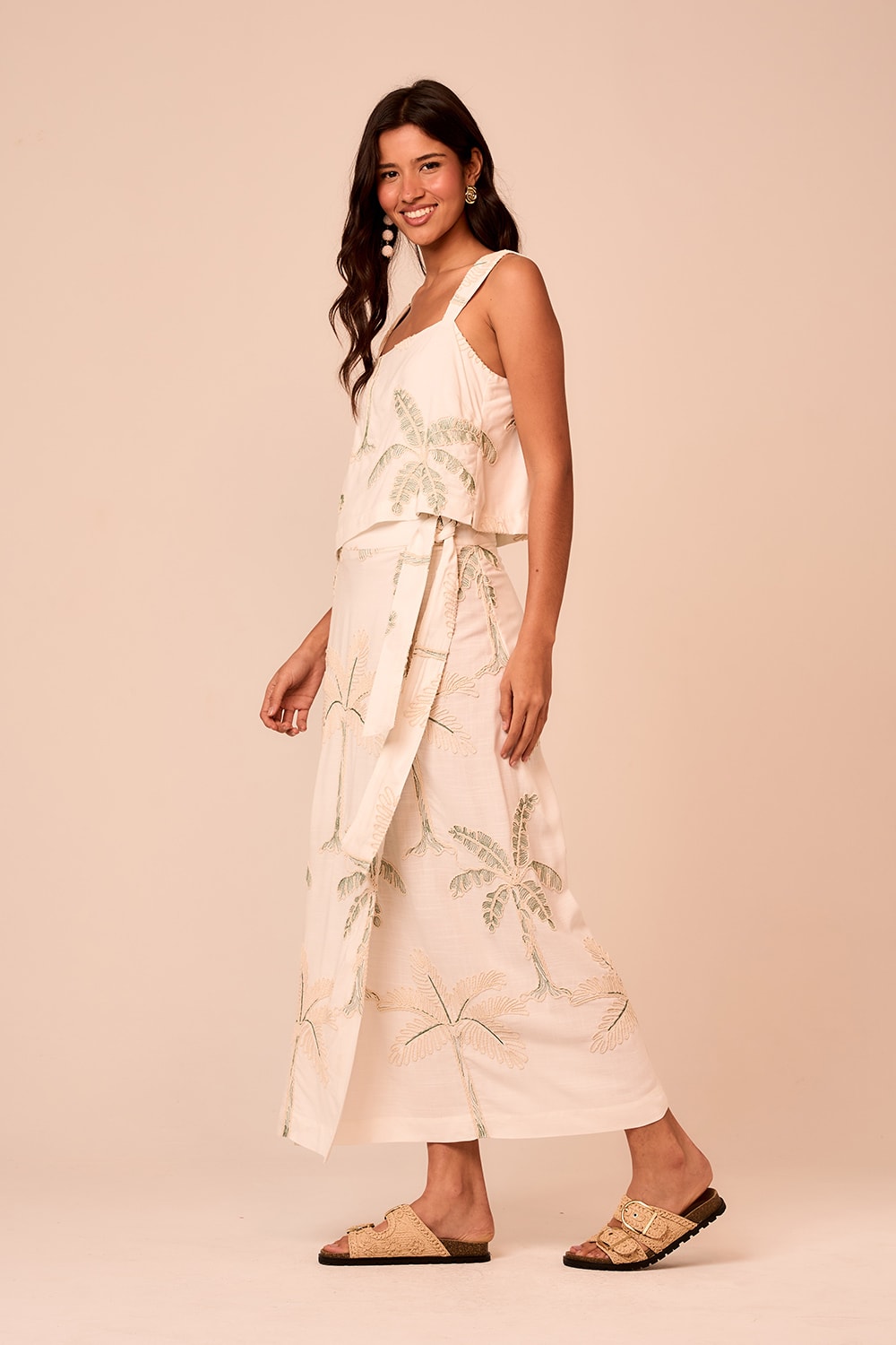 Saia Cropped Coqueiral Off