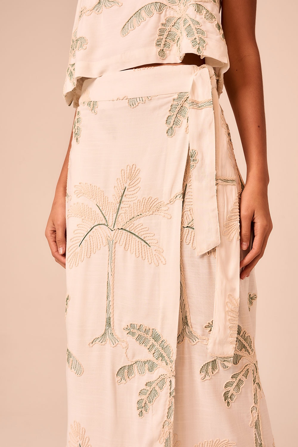 Saia Cropped Coqueiral Off
