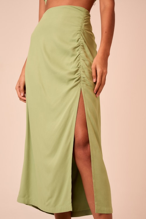 Saia Cropped Iris Verde Mint - foto 4
