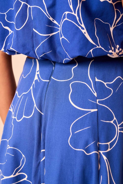Saia Cropped Lazuli Estampado - foto 4