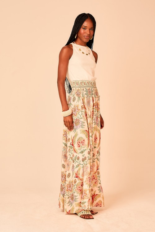 Saia Cropped Selva Estampado - foto 1