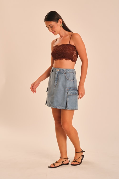 Saia Jeans Majorelle Jeans - foto 3