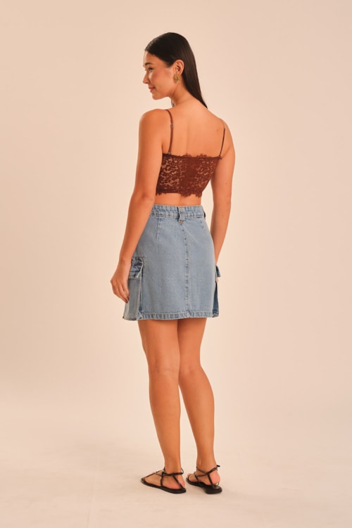 Saia Jeans Majorelle Jeans - foto 4