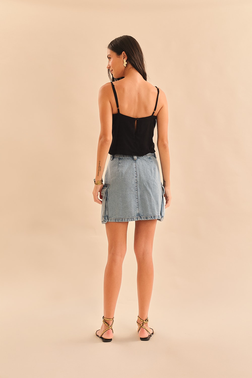 Saia Jeans Majorelle Jeans