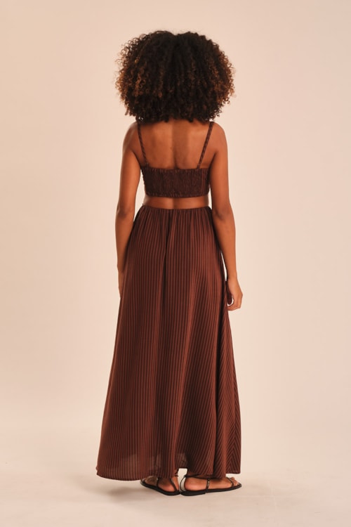 Saia  Listra Camel Listrado - foto 3