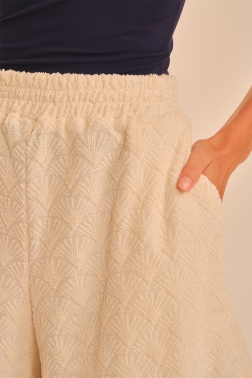 Short Atoalhado Conchas Off - foto 5