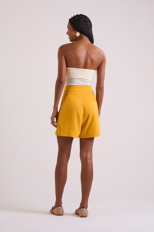 Short Balneario Amarelo Gold - foto 5