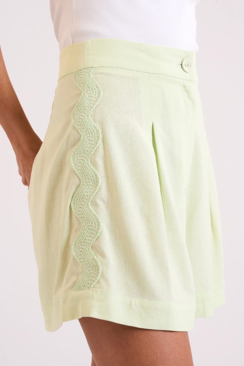 Short Balneario Verde Mint - foto 3