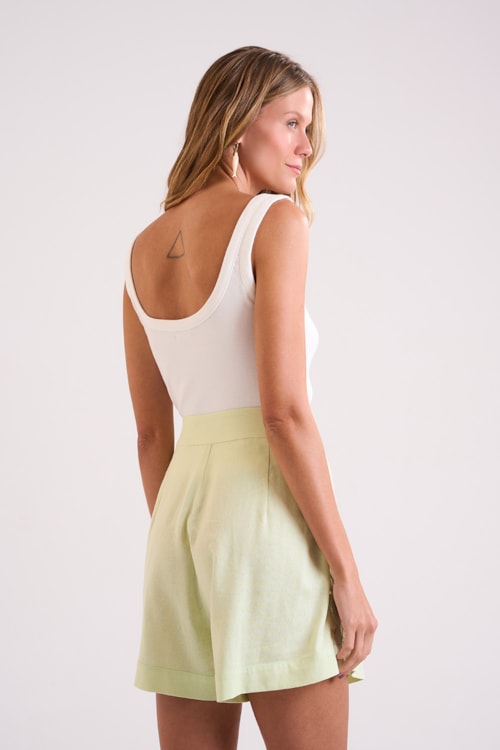 Short Balneario Verde Mint - foto 5