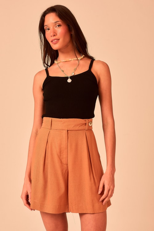 Short Ciena Caramelo - foto 3