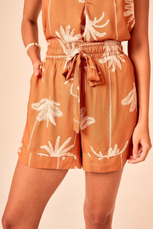 Short Coqueiro Minimalist Estampado - foto 2