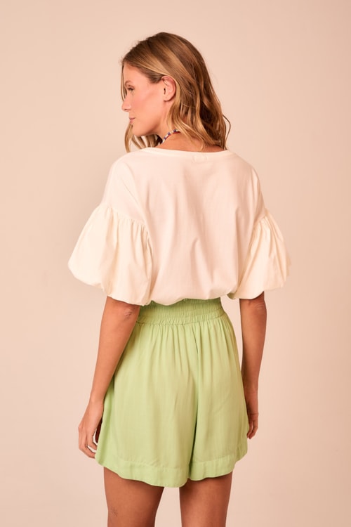 Short Flor Verde - foto 3