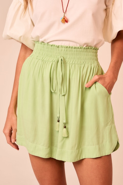 Short Flor Verde - foto 4