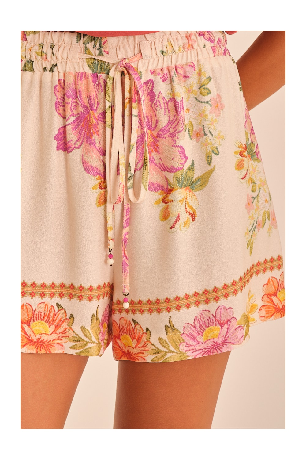 Short Jardim Do Deserto Estampado