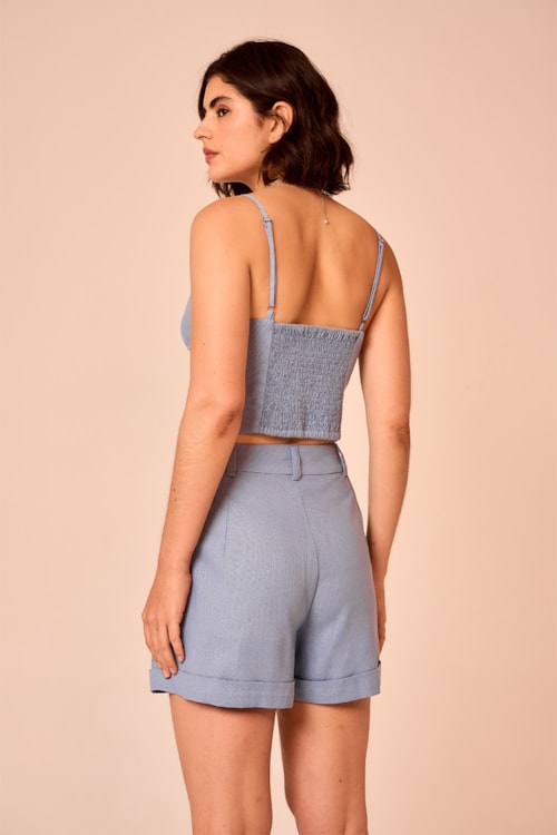 Short Jasmim Azul - foto 3