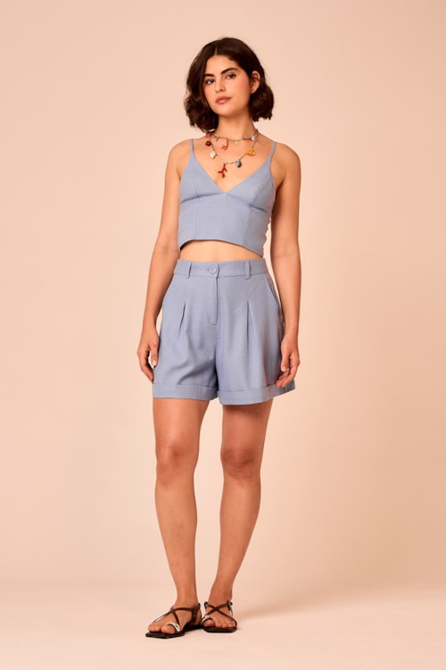 Short Jasmim Azul - foto 1