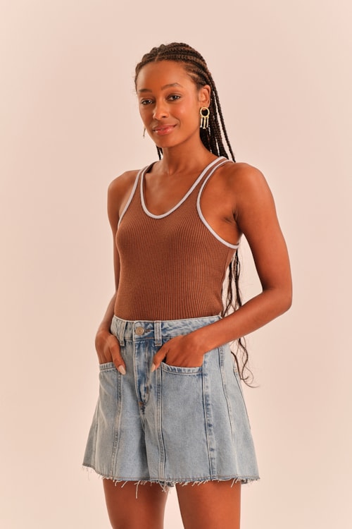 Short Jeans Marine Jeans - foto 3
