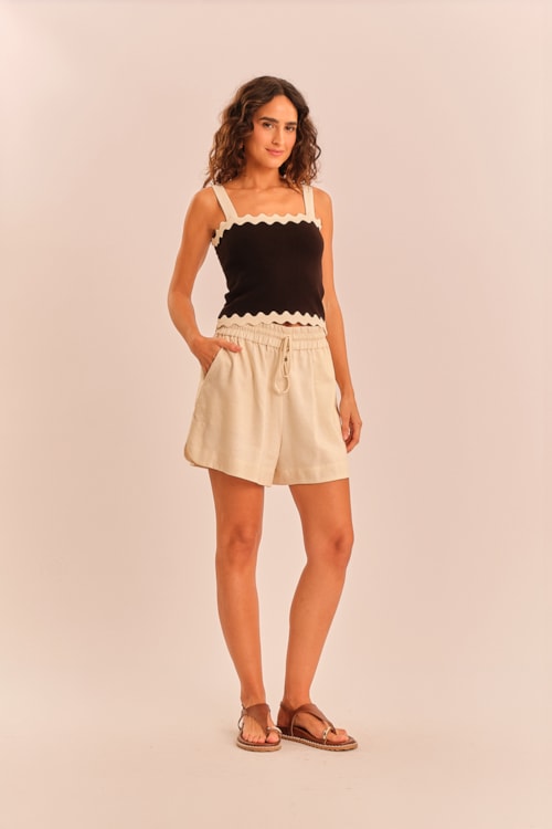 Short Linho Solare Off - foto 2