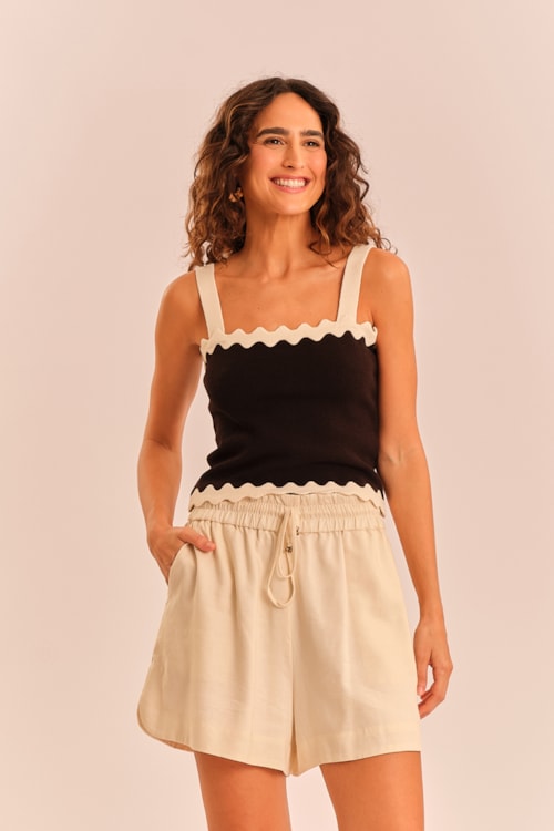 Short Linho Solare Off - foto 3