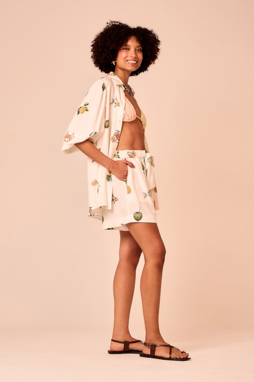 Short Mistura Boa Estampado - foto 2