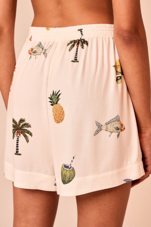 Short Mistura Boa Estampado - foto 4