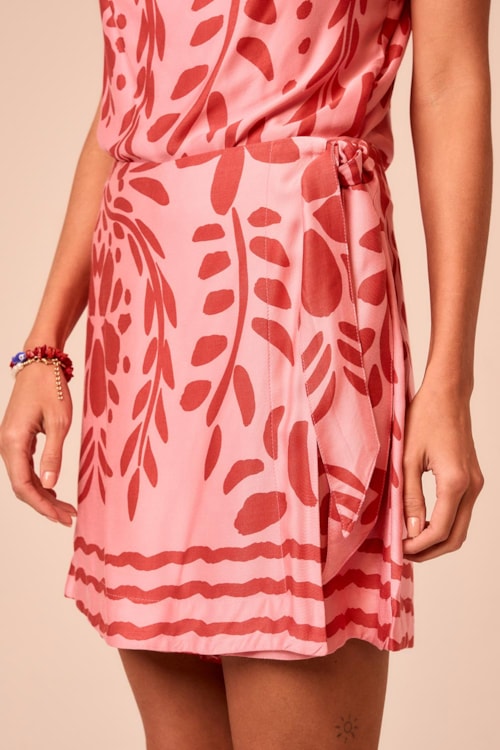 Short Saia Gelato Estampado - foto 4