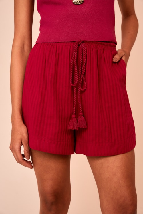 Short Shanti Ameixa - foto 2