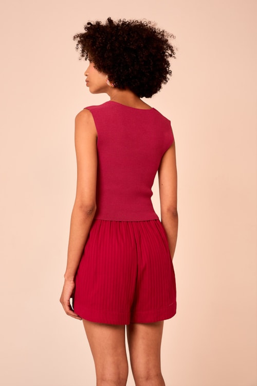 Short Shanti Ameixa - foto 3