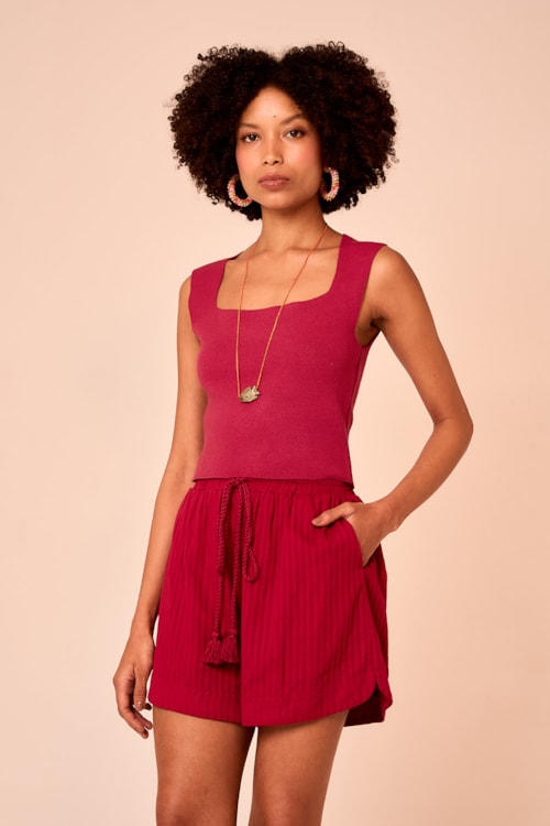Short Shanti Ameixa - foto 1