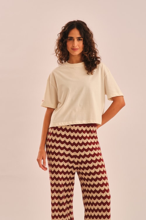 T Shirt Bordado Love Off - foto 3