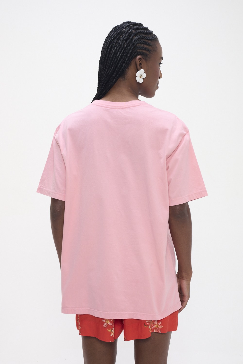 T Shirt Silk C Est La Vie Rosa Gelato