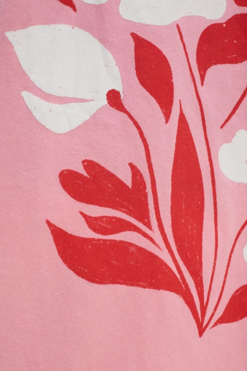 T Shirt Silk C Est La Vie Rosa Gelato - foto 5